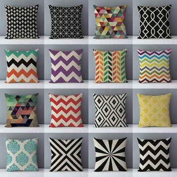 Geometric Decorative Pillow Cover 1