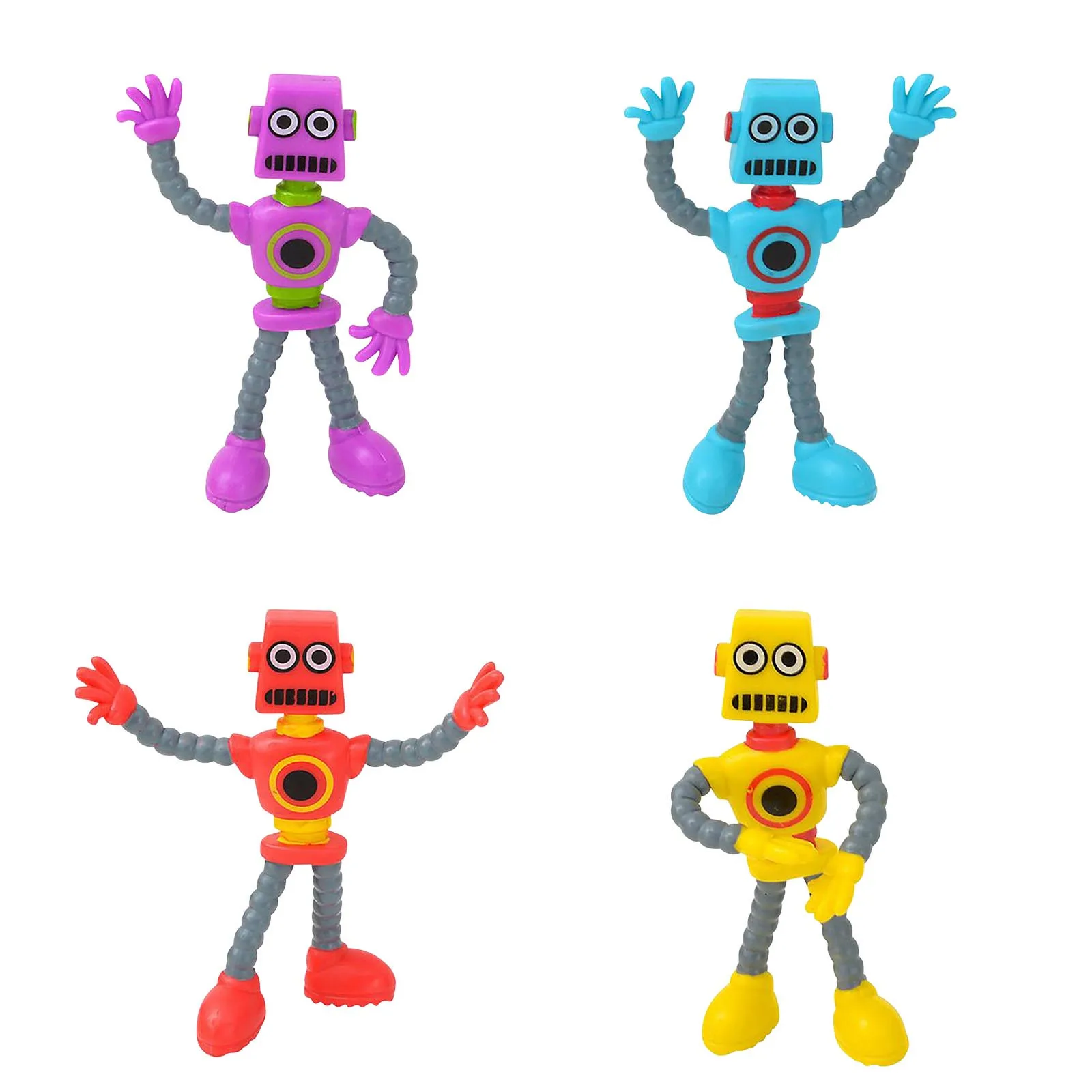 Figets Toys Creative Wire Robot Twisted TDeformed Ever-Changing  Doll Fun Decompression Tricky Children Toy Christma Gift 2022 2