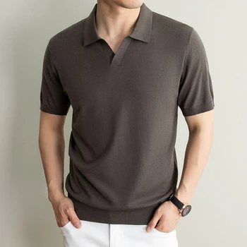 Polo da Uomo 2026 Primavera Estate Nuova Collezione Maglia a Collo con Risvolto Traspirante Manica Corta T-Shirt Uomo
