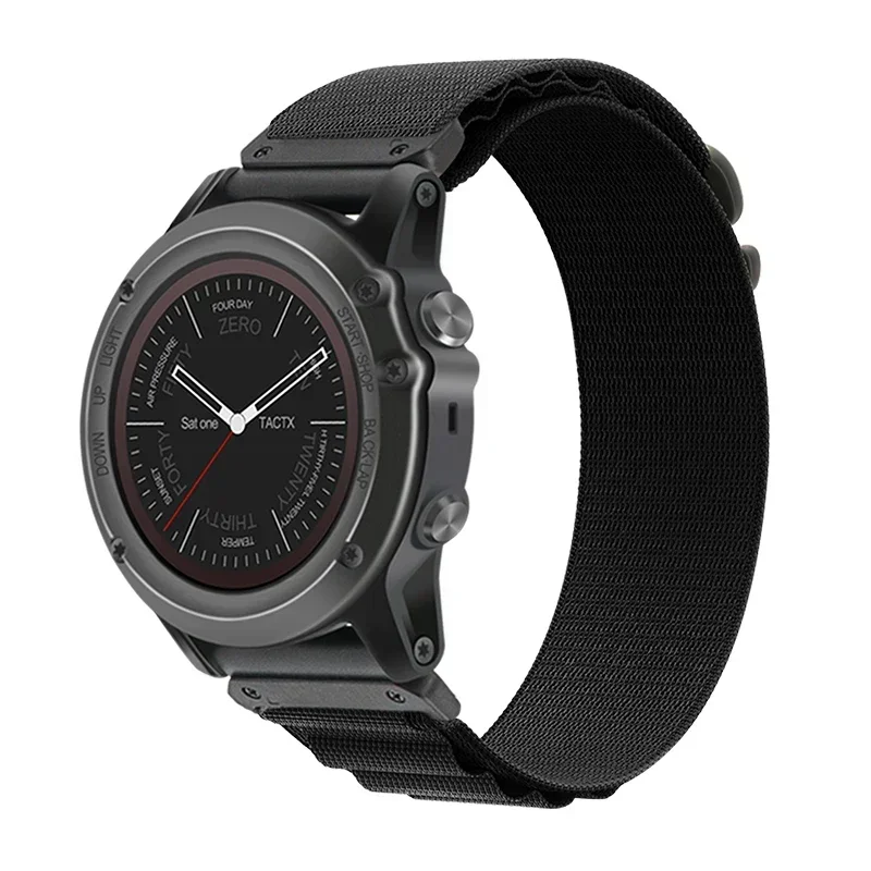 Premium Nylon Quick Fit Loop Band - Adjustable 22mm/26mm Strap