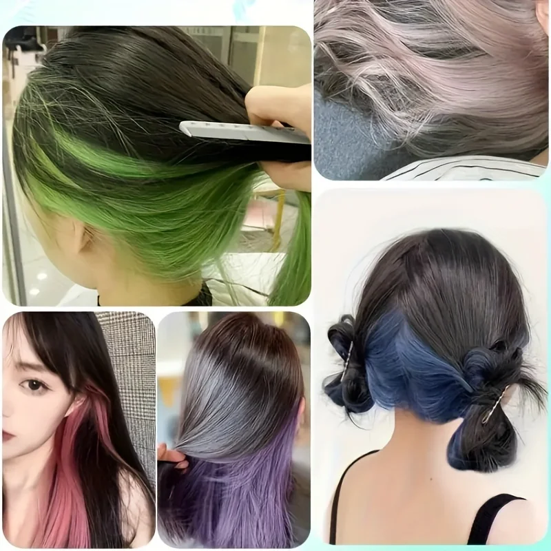 Elegant Synthetic Cilp Ins Hair Extension for Women Easy Clip in Hairpiece With Secure BB Clips Color Straight Lightweight Hair