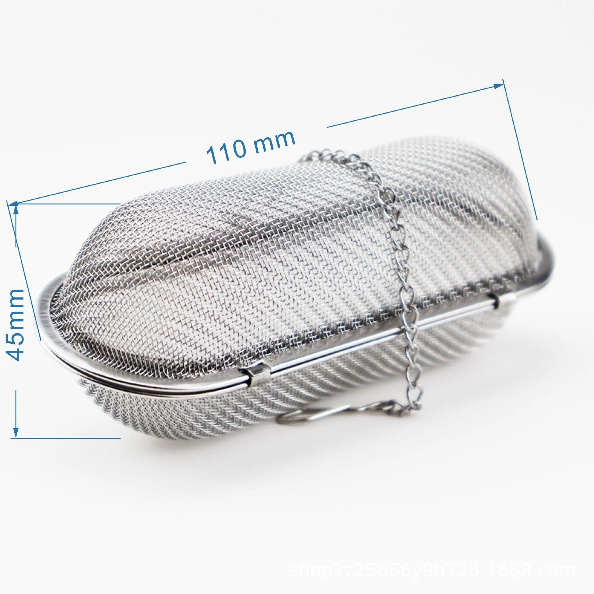 Stainless Steel Cooking Spices Infuser Fine Mesh Loose Tea Herbal Strainer Multi-purpose Residue Filter for Household tea infuser tea strainer tea filter
