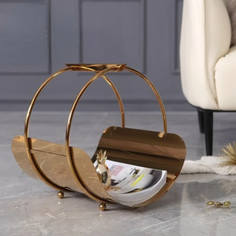 

luxury home decor modern decor accessories gold magazine holder