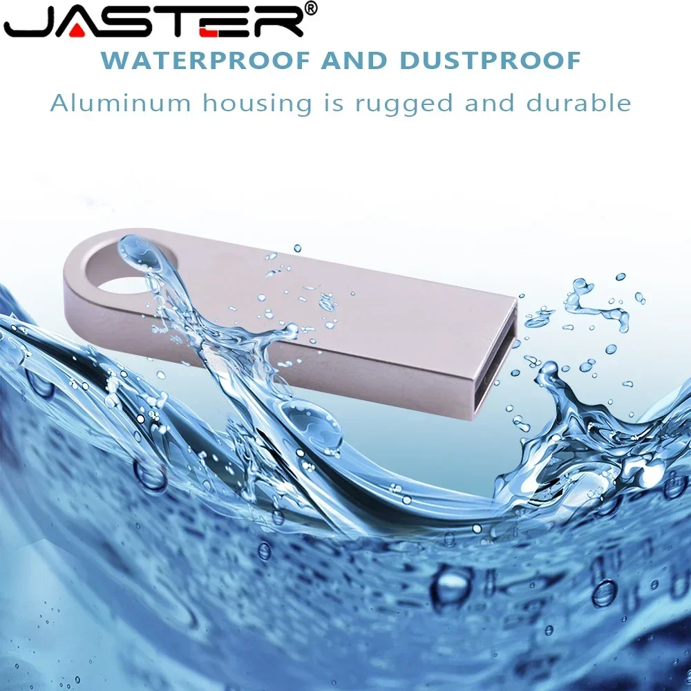 USB Flash Drive Mini Metal Real Capacity 128GB 64GB 32GB 16GB 4GB