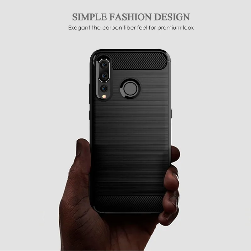 Brushed Carbon Fiber Phone Case Cover