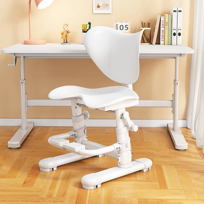 Safety Seats Luxury Minimalism Room Furniture Children Study Height Adjustable Chair Kids Growing Cadeira Designer School JGY