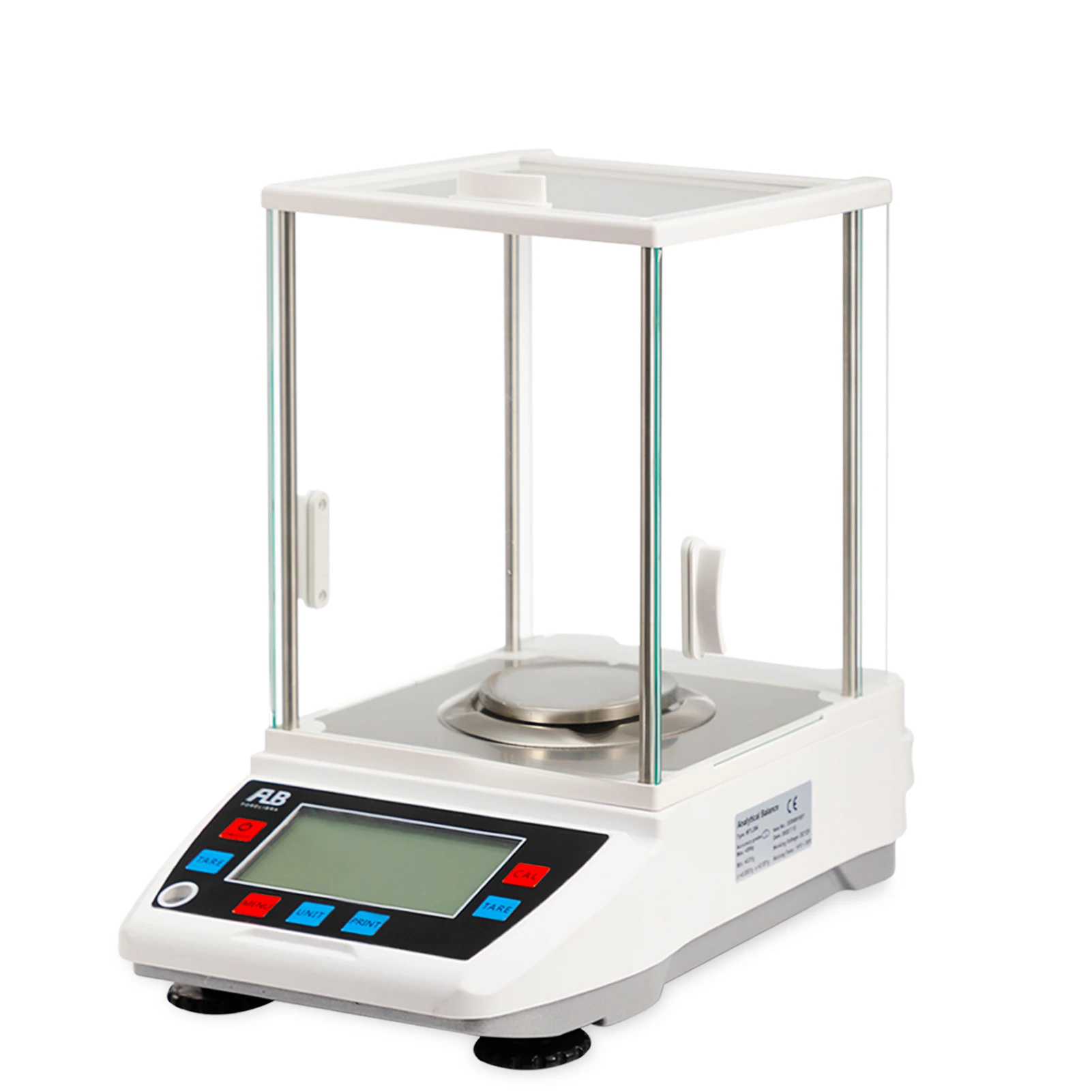 Analytical Balance High Precision 0.0001g,0.1mg Accuracy Digital Electronic Lab Scale Round Tray