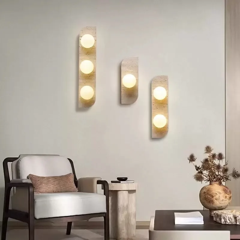 Japanese Style Wasabi Bedroom Bedside Sconce Wall Lamp Modern Simple Creamy Wind Entrance Stairway Corridor Aisle Study Foyer