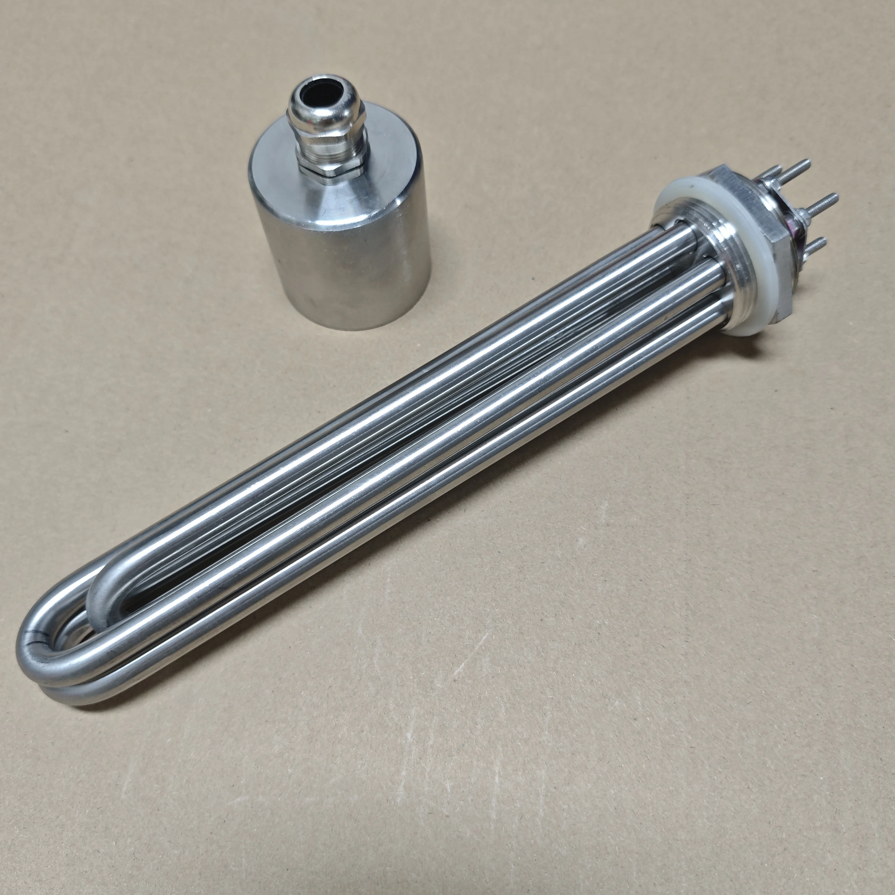 380v 12kw DN40 Electrical Heating Element SUS316L Corrosion Resistant ...