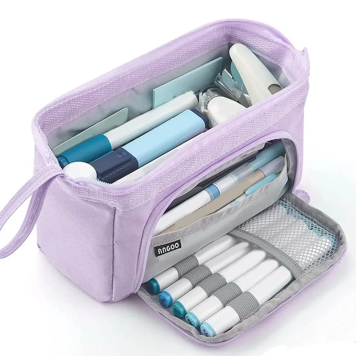 

Creative Pencil Case Cute Pencil Cases Kids Pen Storage Bag Large Capacity Stationery Box Organizer Students School Supplies