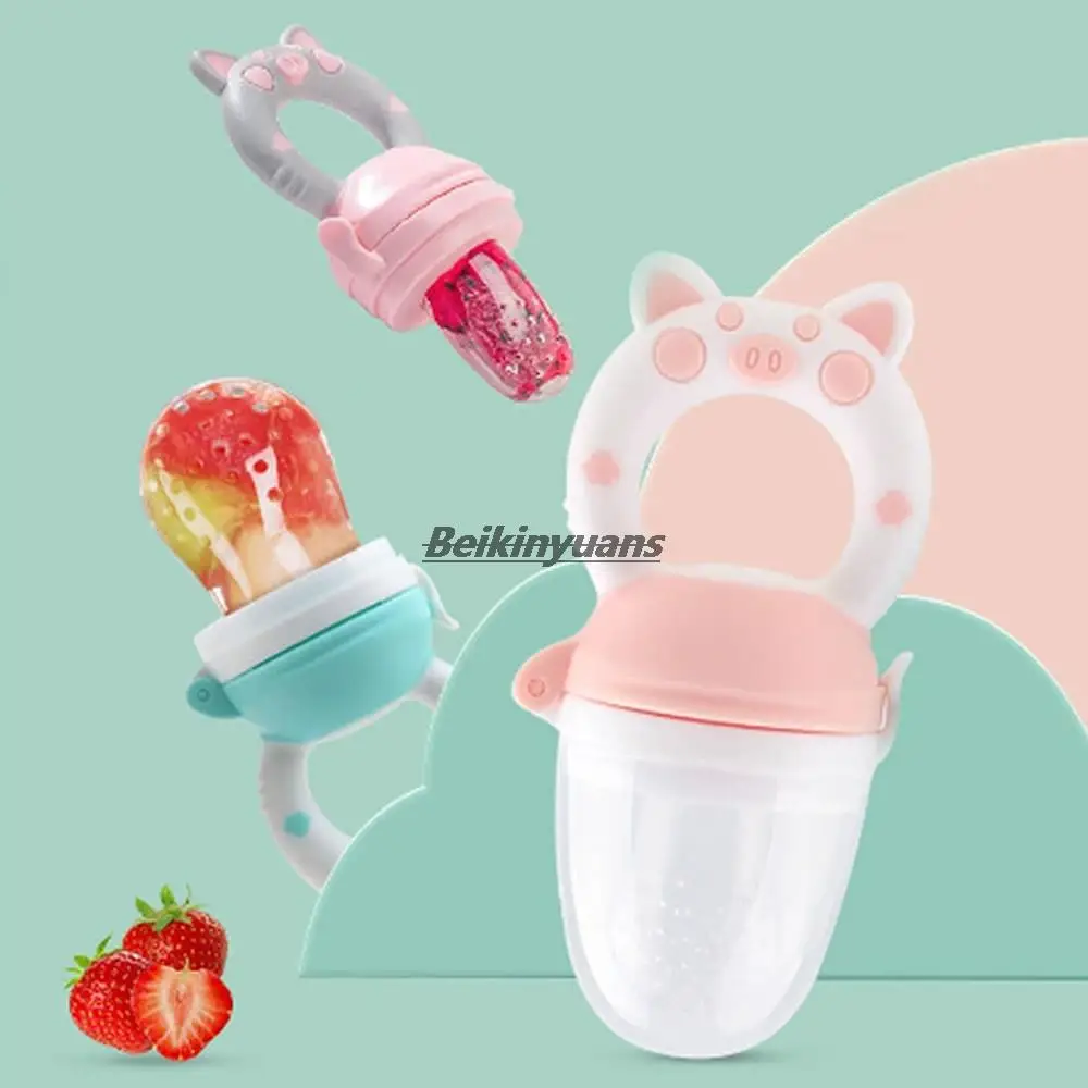 Baby Nipple chupetas pacifier bebe fruit consisting teeth fruit pacifiers Newborn teeth to bite pacifier silicone pacifiers
