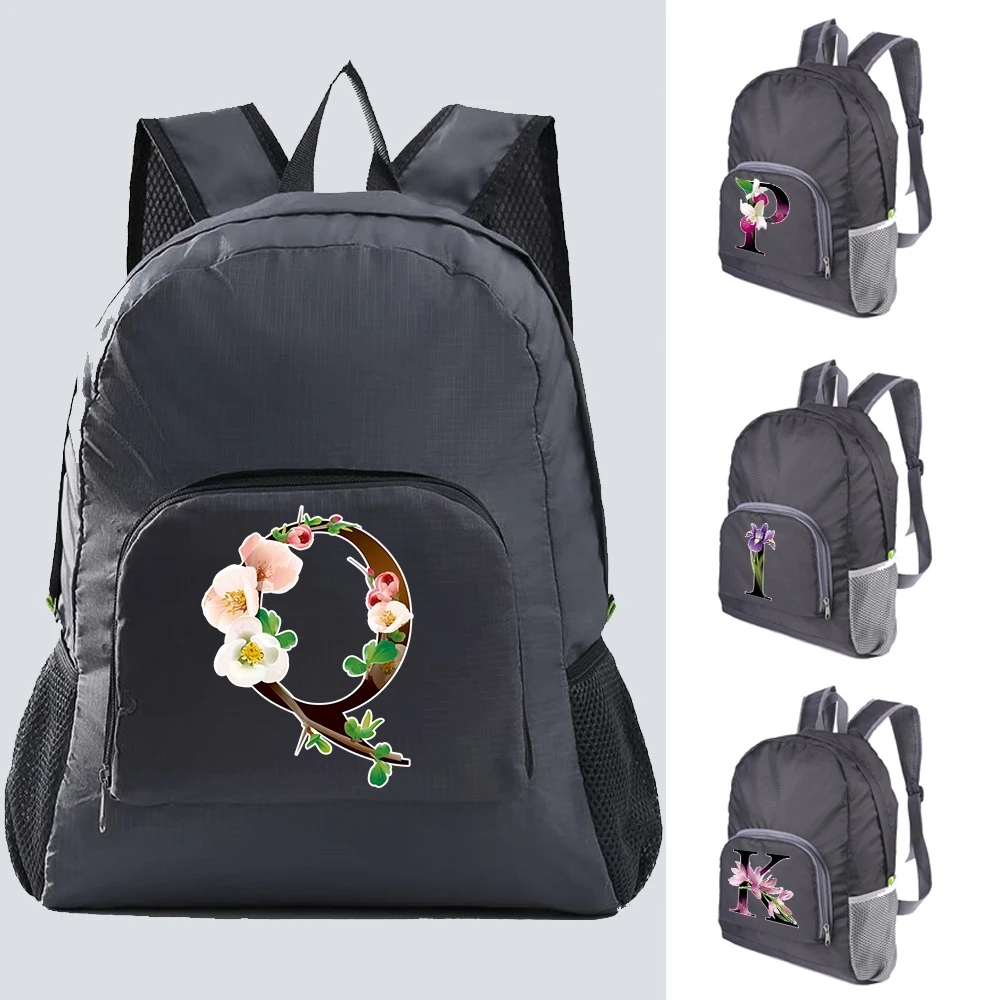 Mochilas ligeras plegables para hombre y mujer, morral deportivo portátil con de flores, ideal para senderismo, montañismo y viajes, 2022| - AliExpress