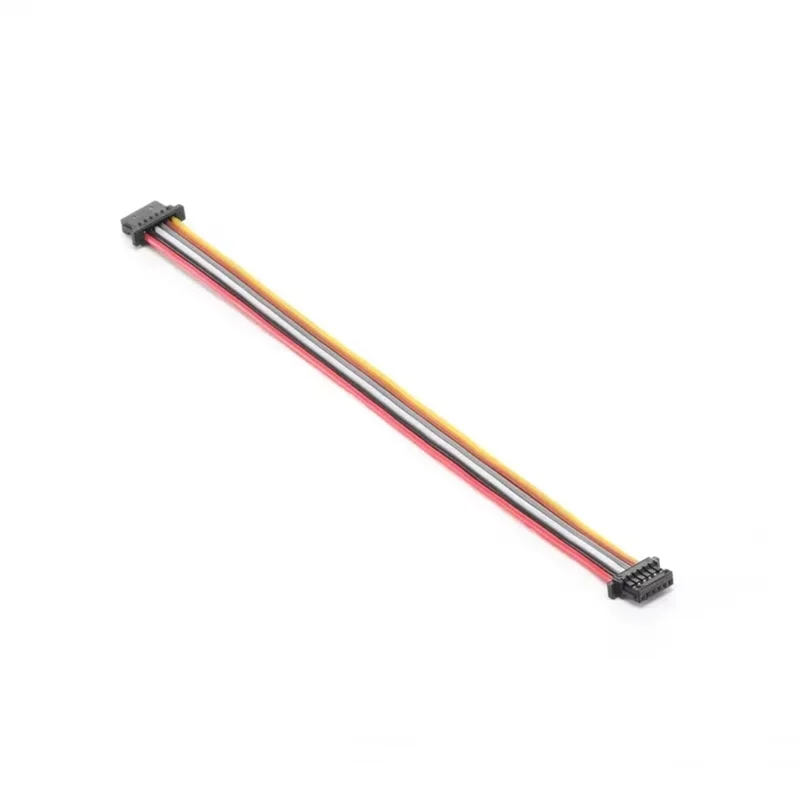 Câble 3 en 1 pour DJI Air Unit Pro O3 O4 posé à plat, mesurant 100mm de longueur.