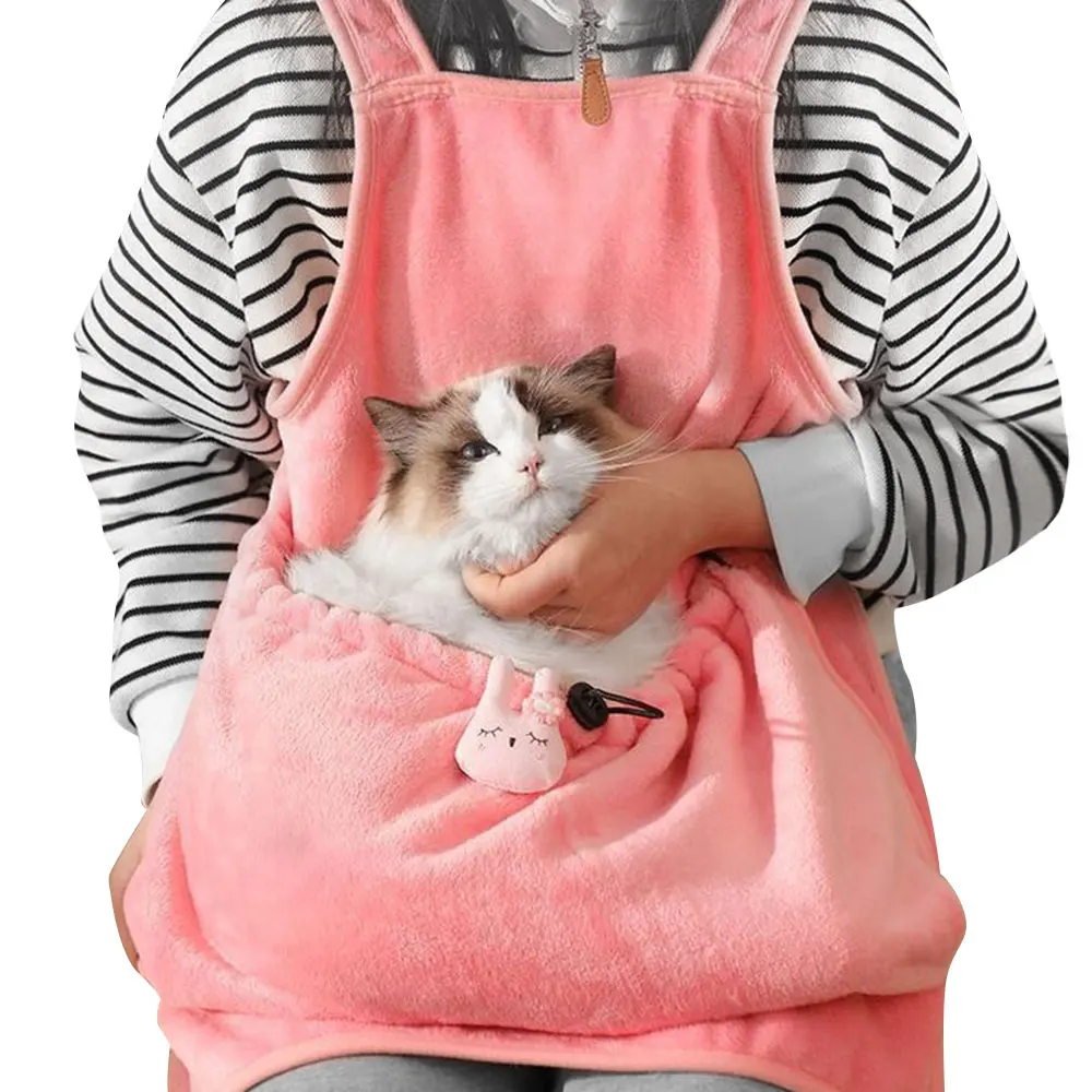 

Pet Carrier Sleeping Bag Pet Carrier Bag Small Dog Cat Sling Accompany Carrier Pouch Hands Free Adjustable Cat Carry Apron
