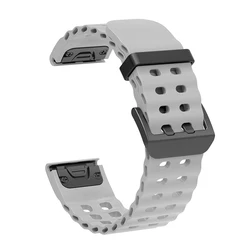 Enhanced Tactical Watch Band - QuickFit 26mm Strap - 26mm (Grey)