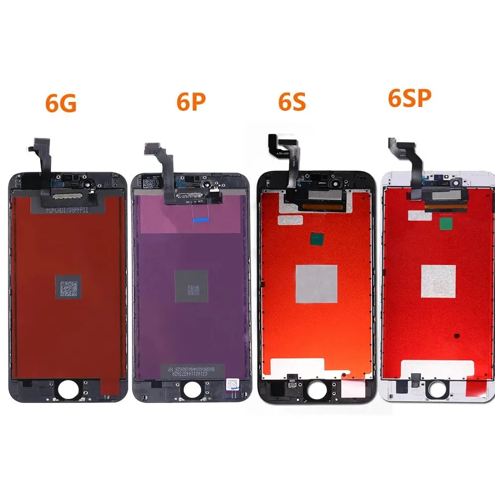 100% Tested For iPhone 4 5 5S 5C 5E 6 7 8 Plus Touch Screen Digitizer Assembly Replacement for X XS XR XsMax smart phone screen replacement
