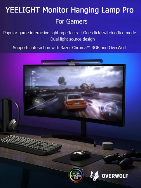 Yeelight モニターライト　中古品 Amazon.co.jp: 【Compatible with Alexa対応】 Yeelight LED