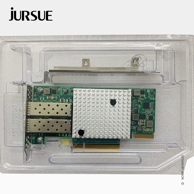 Solarflare SFN7501 SFN7500 네트워크 인터페이스 컨트롤러, 듀얼 포트 10GbE SFP+ PCIe 이더넷 어댑터, SFN7122F SFC9120 S7120 SF432-101