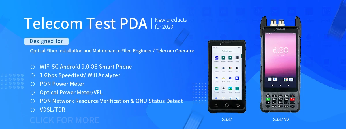 ST327 V5 FTTX Telecom Test Pda Cable Tracker Network Tester