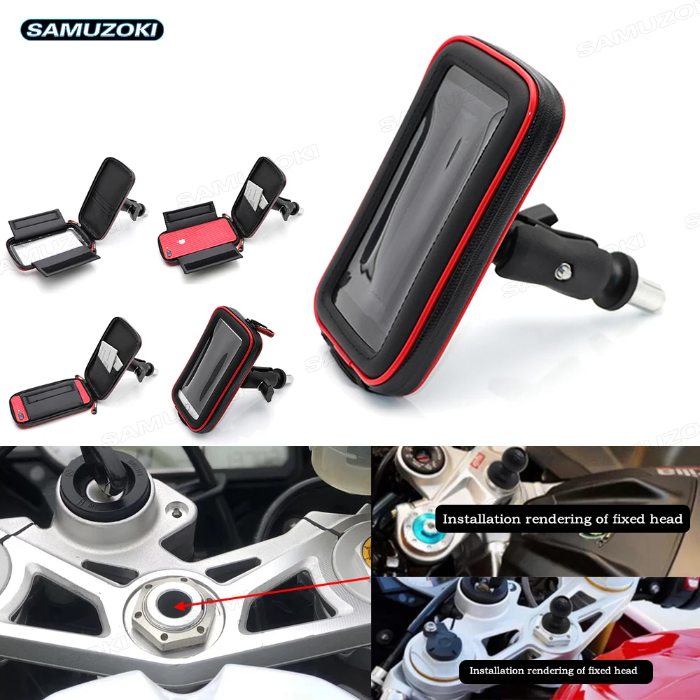 Honda CBR1000RR Fireblade (2009-2011) 24mm Stem Motorbike Mount For Samsung Galaxy S8 (sku 41463)