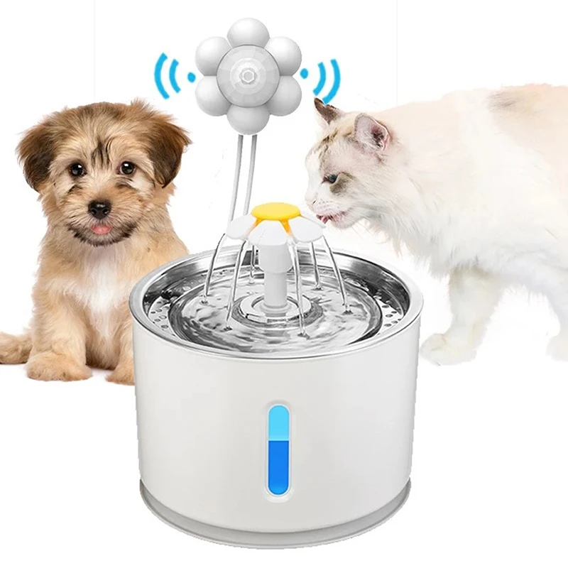 

Smart Motion Sensor Cat Dog Water Fountain Dispenser Intelligent infrared Usb Universal pet Accessories Detector