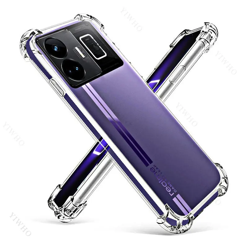 Для Oppo Realme GT Neo 5 240W чехол простой тонкий мягкий TPU прозрачный прозрачные телефонные чехлы s для Realme Realmi GT Neo 5 Neo5 чехол
