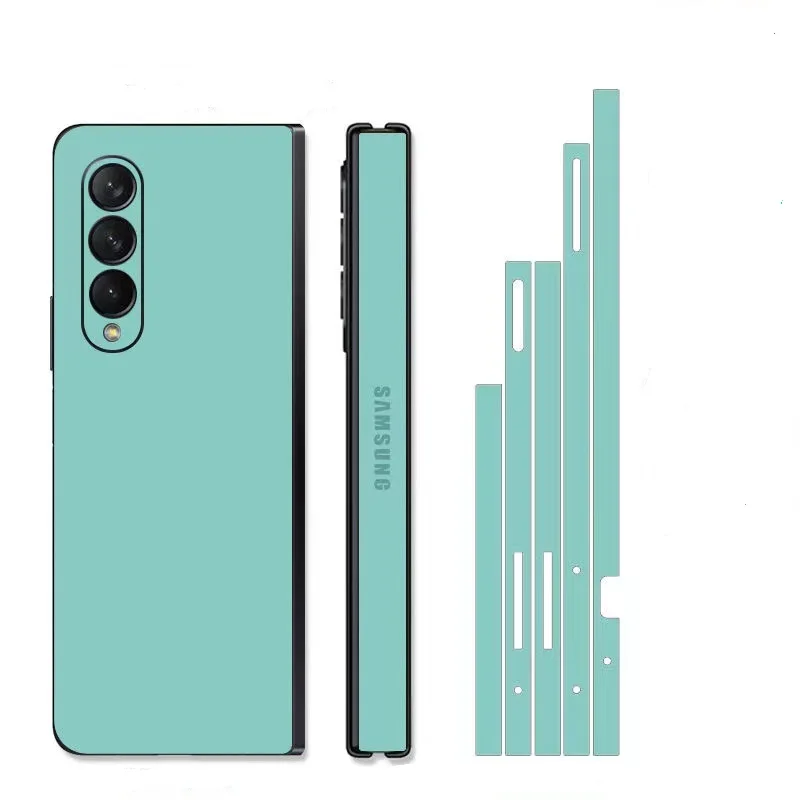 Full Body Protective Film for Samsung Galaxy Z Fold 5 4 3 2 Anti-Scratch Matte Stickers Skin Back Cover for Galaxy Z Fold4 3 2