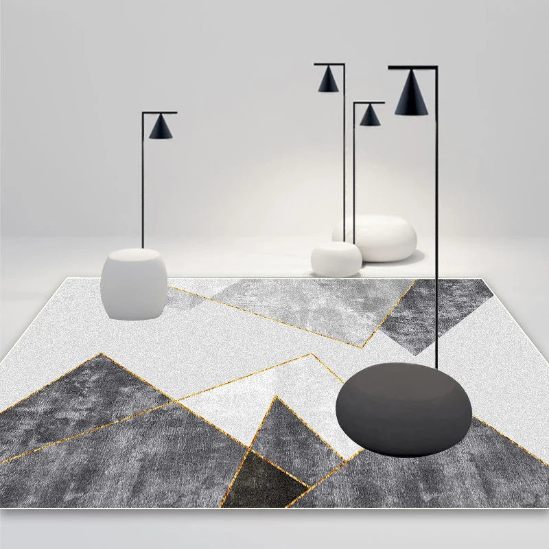 Modern Minimalism Carpet Living Room Geometric Design Home Sofa Soft Decoration Rug 160x230 Lounge Coffee Tables Non-slip Mat 4
