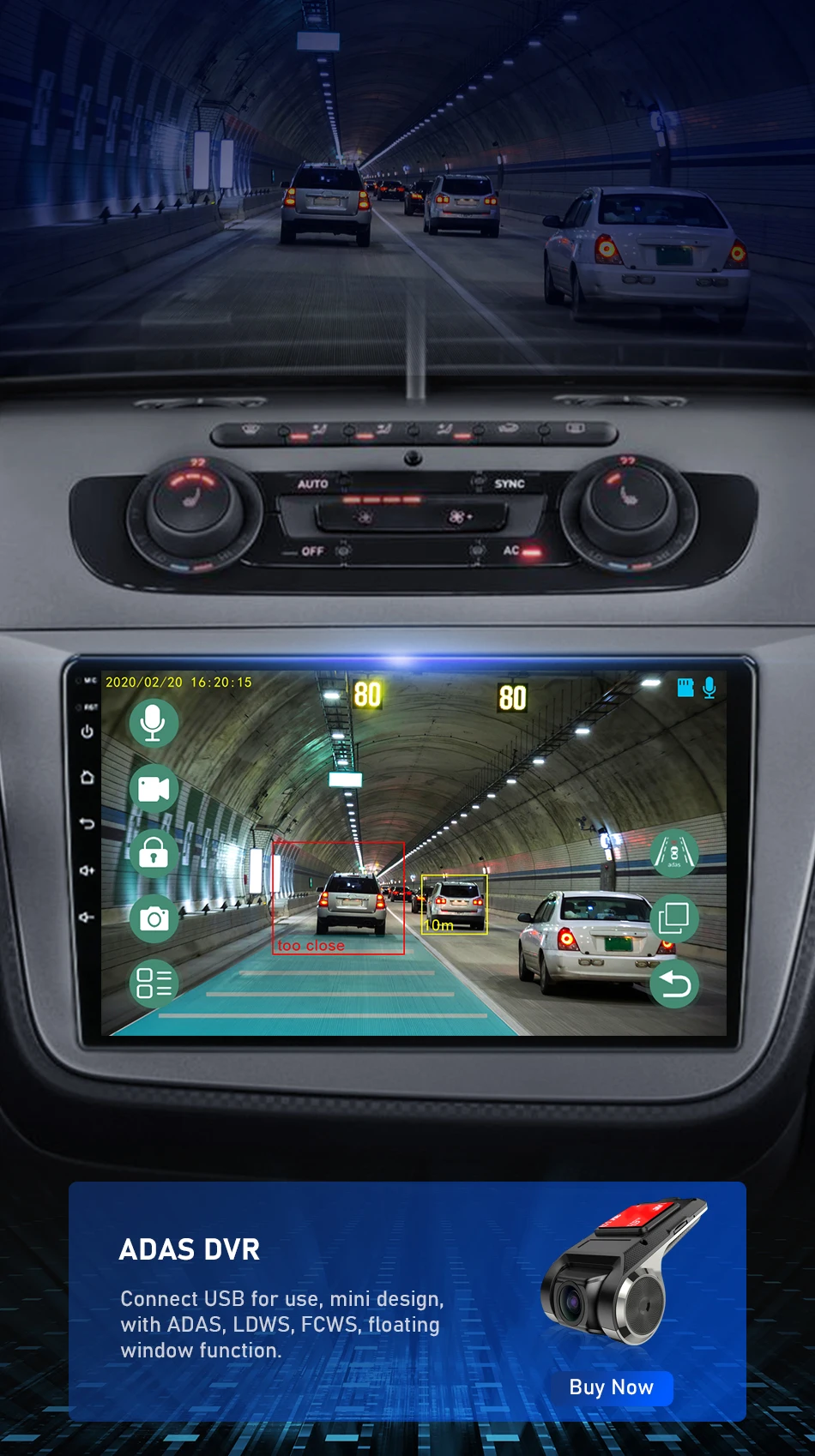 2Din Android Auto Radio Drahtlose CarPlay Android Auto Unterstützung Backup Kamera GPS BT WiFi Für Seat Altea 2004-2015 Toledo 2004-2009 – Detail 21