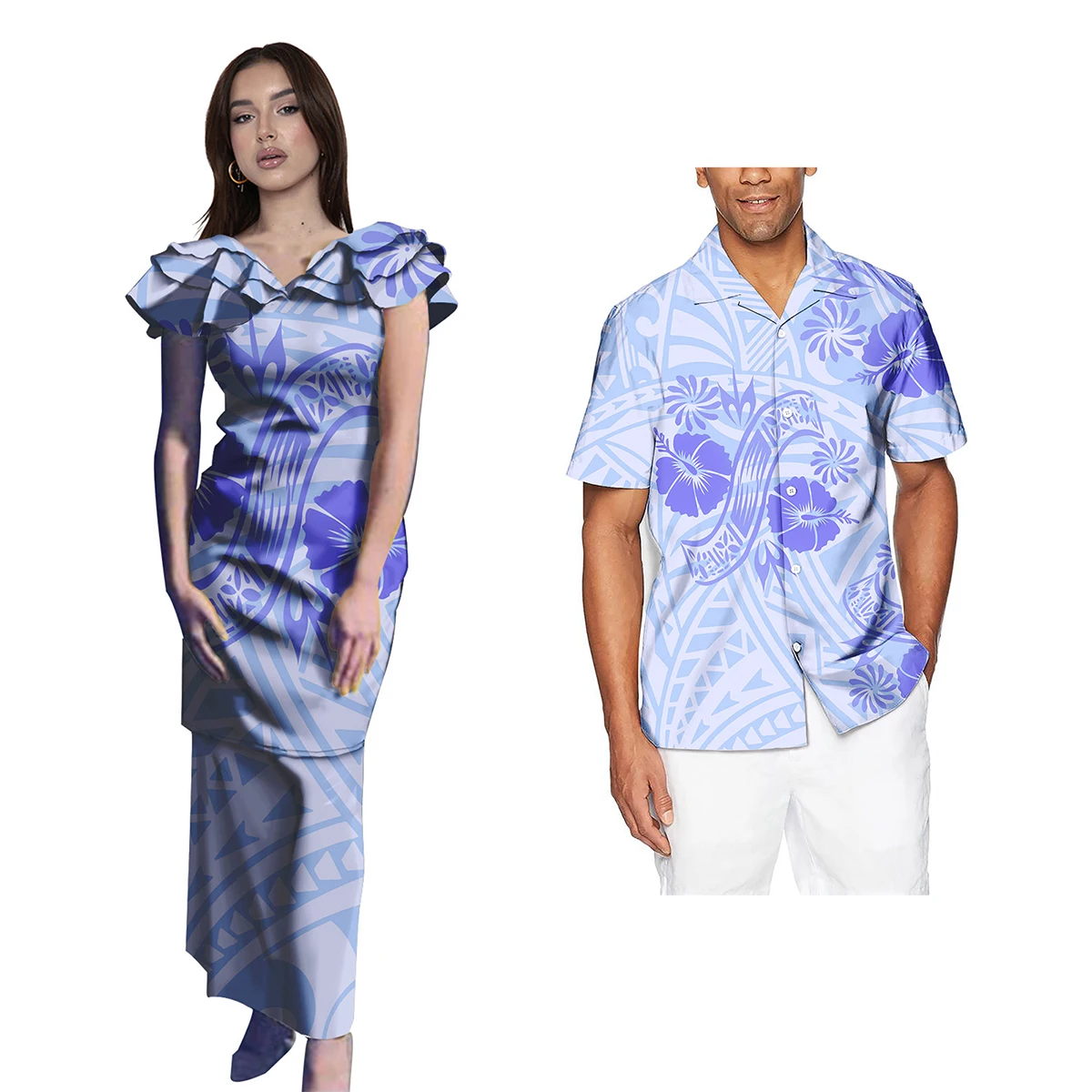 Casais Roupas Para Festa Tropical A Noite Traje Tropical Roupa