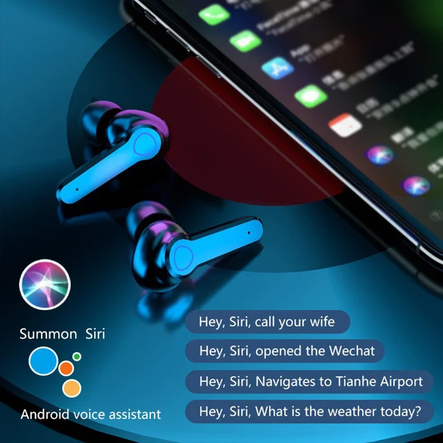M19 ワイヤレスイヤホン M19 tws bluetoothワイヤレスヘッドセット,ステレオ,ノイズ