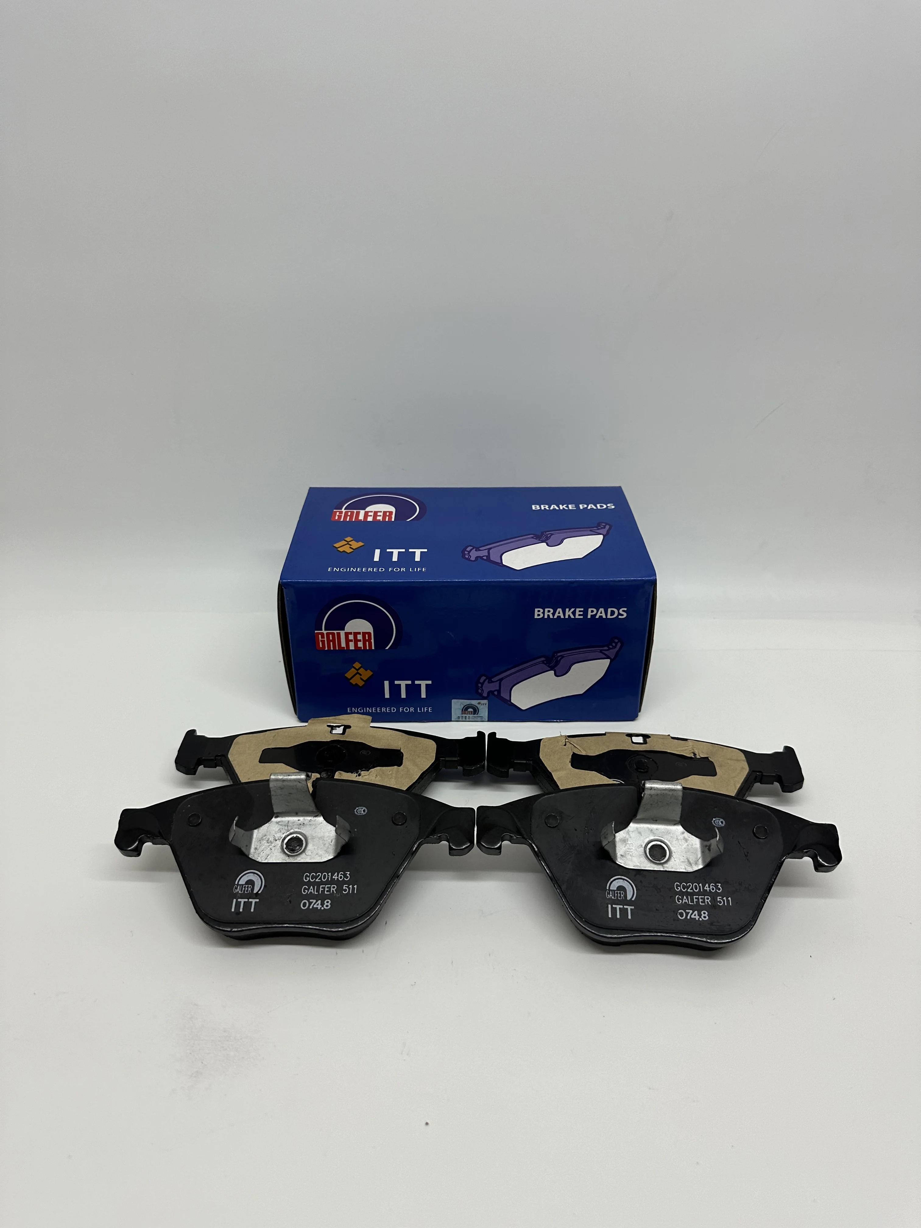 34112449266,34116775314,34116798190,34116850886,34116871557 for BMW 520,523,525,528,530F10, F18, F02, F07 front brake pads