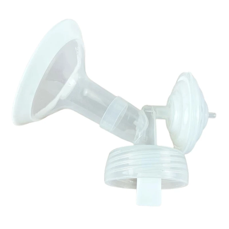 21mm/24mm Breast Pump Flange Inserts Upgraded Wide Neck Parts Wide Mouth Flanges for Electric Breast Pumps Accessories 3