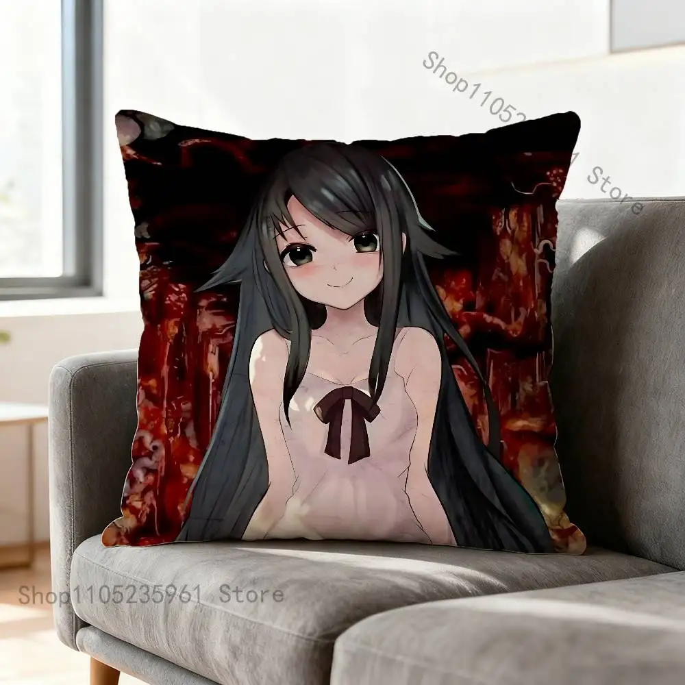 Saya No Uta The S-Song of S-Saya Kissenbezug für Sofa, Zimmer, Büro, Dekor, Druck, Schutz, Kissenbezug, Valentinstagsgeschenk, individuell – Detail 10