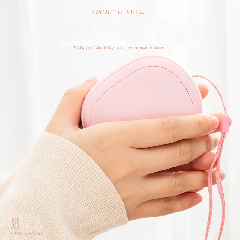 Xiaomi Portable Mini Hand Warmer USB Charging 3 Level Adjustable Temperature Outdoor Durable Double-sided Warmth Artifact Gift