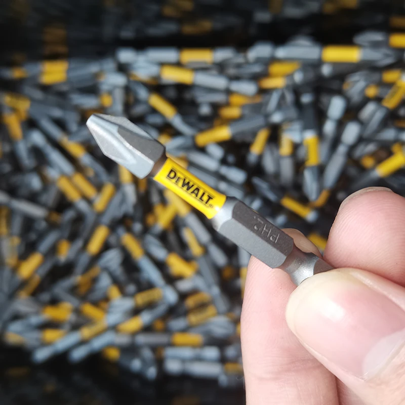 Dewalt PH2 고속 스틸 드릴 비트, 전기 기사 유지 보수 고정 임팩트 스크루 드라이버 헤드, 50mm, 5 개