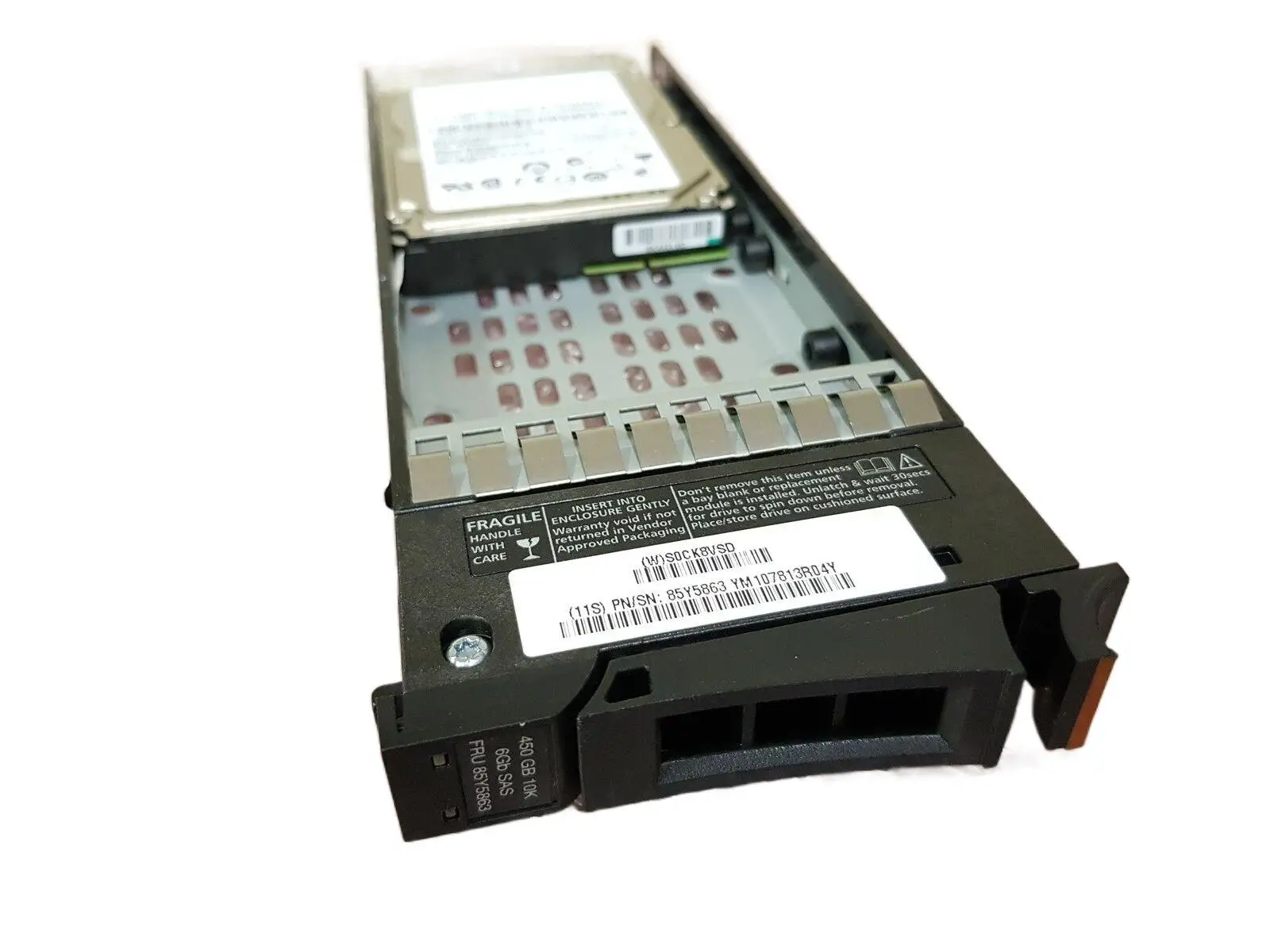 

Оригинал 100% Аутентичный 85Y5863 FRU 00L4520 450G SAS 2,5 6G V7000