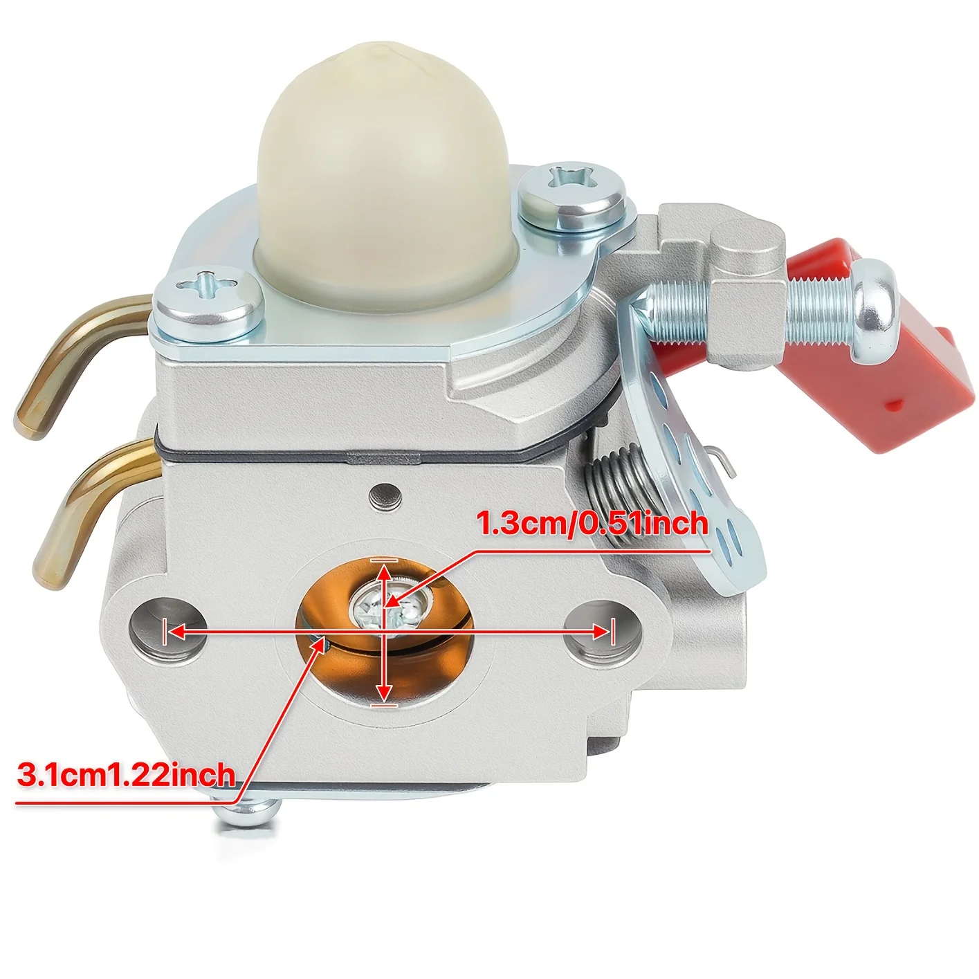 Homelite UT-33600A 26cc 스트링 트리머 EHCPS 0264AT 0264OF용 기화기 카브