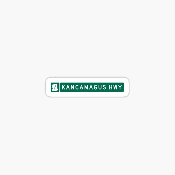 

Kancamagus Highway Nh, горизонтальный город, L 5 шт., автомобильные наклейки для фона, окна, украшения, бампер, холодильник, дома, стены, аниме искусство