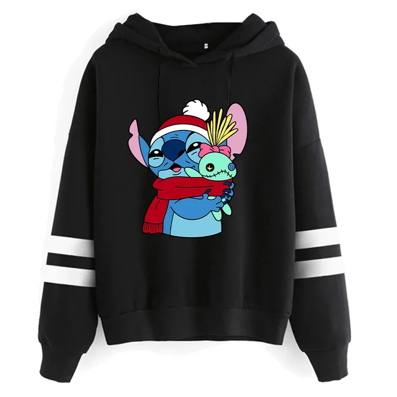 thumbnail image 1 of Sudadera con capucha de dibujos animados de Disney para mujer, sudadera divertida Y2k de Lilo Stitch, Sudadera con capucha de Manga de Anime, ropa femenina, 1 of 5