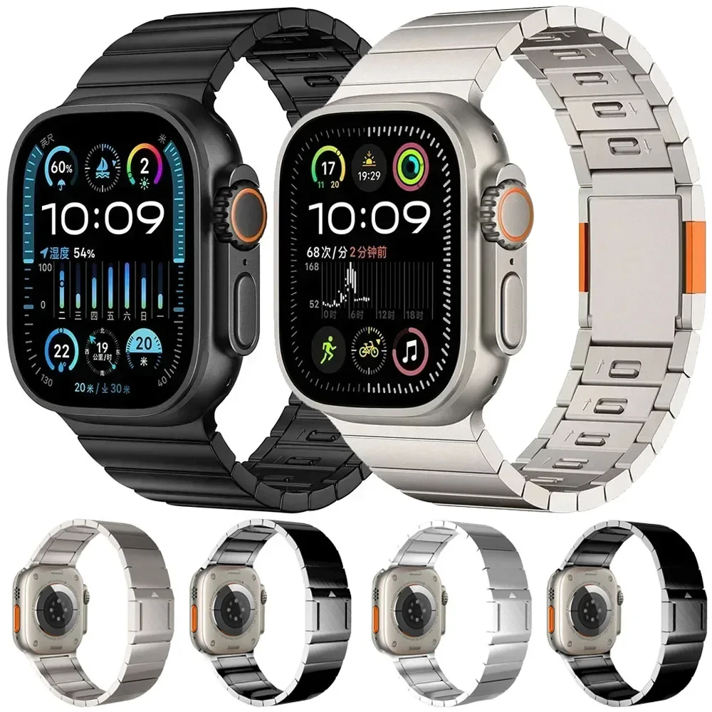 Premium Metal Magnetic Buckle Quick-Release Watch Strap