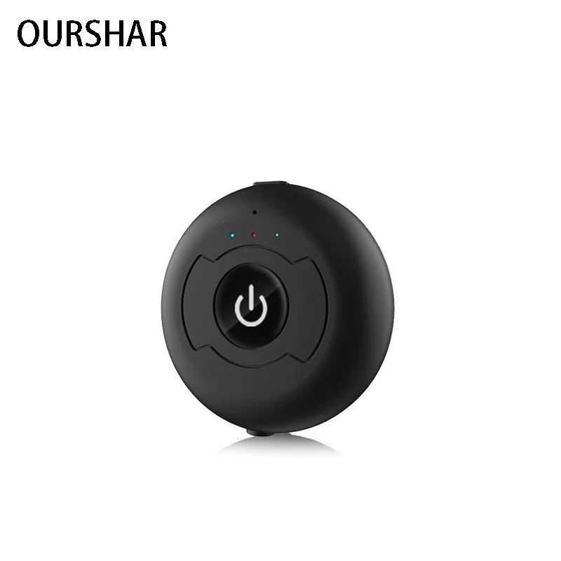 OURSHAR Multipoint Bluetooth Audio Transmitter Low Latency High-Fidelity Stereo Wireless Adapter Connect 2 Headphones 3.5 For TV