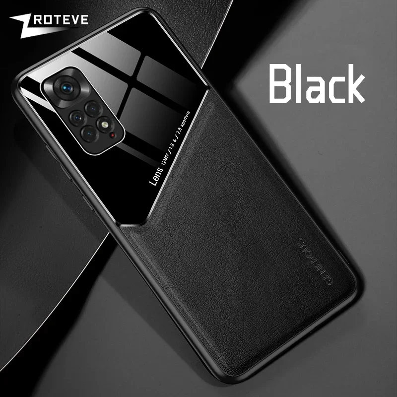 Zroteve PU Leather Magnetic Car Mount Case - Premium Protection Cover