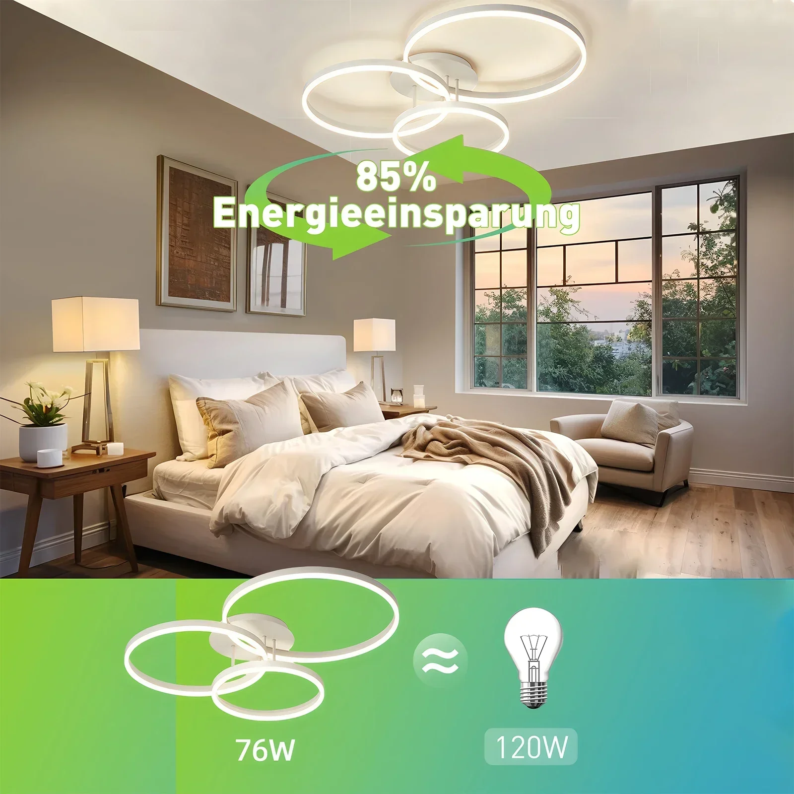 Smart Ceiling Chandelier Image 4
