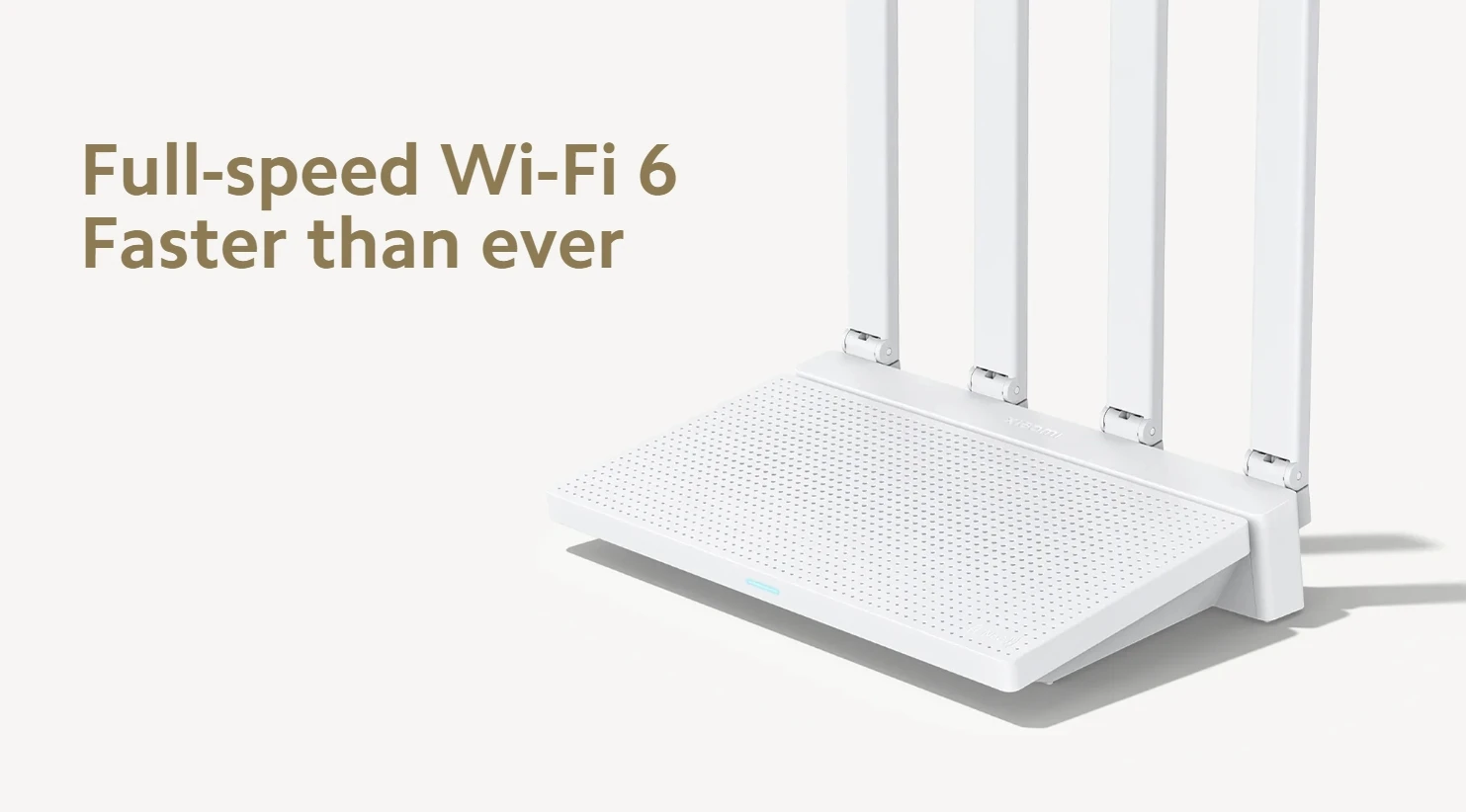 Xiaomi AX3000T Wi-Fi 6ルーター NFC＆全ポートギガビット Xiaomi Router AX3000T WiFi 6 Mesh Technology 2.4GHz 5GHz