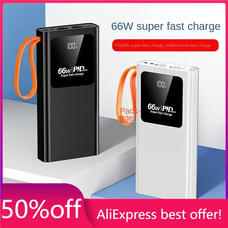 

High Capacity Portable Power Bank 20000mAh with Super Fast Charging for Outdoor Activities