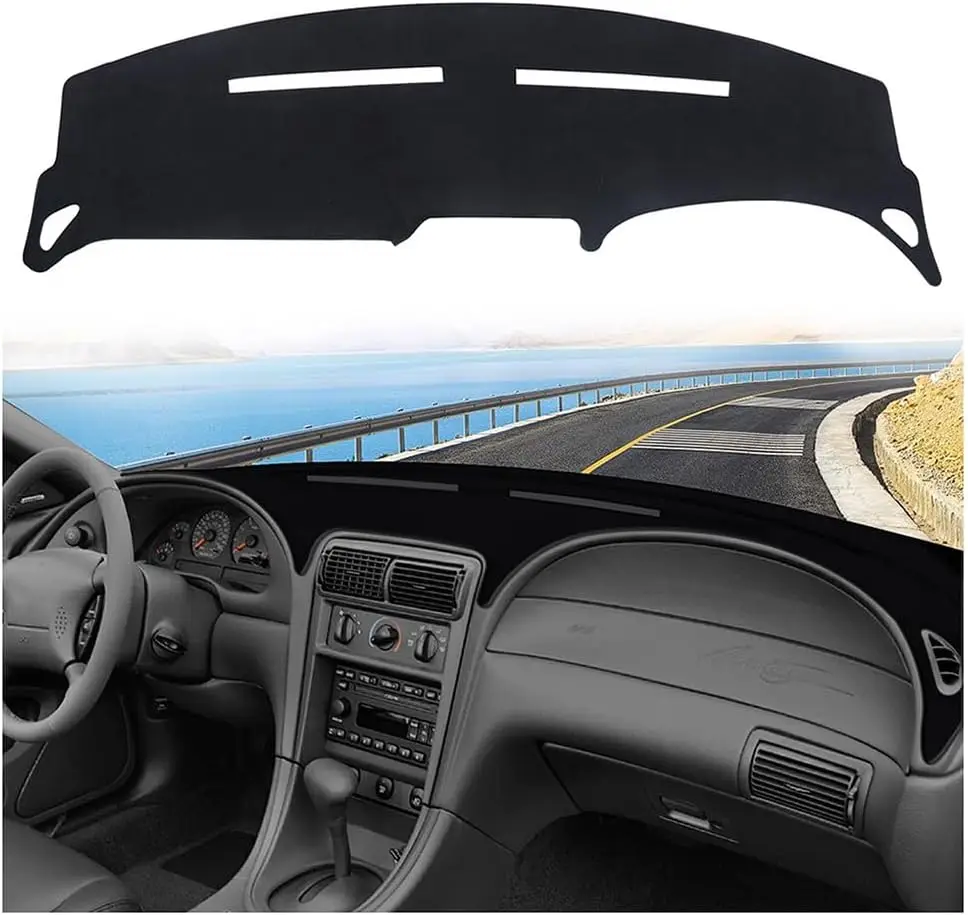 Premium Dash Cover Mat - Sunshade Glare & UV Protector