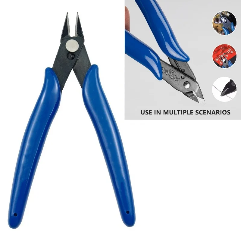 

Wire Cable Cutter Precision Diagonal Pliers Stripper Knife Crimper Wire Pliers Electrical Wire Cable Pliers Wire Repair Tool
