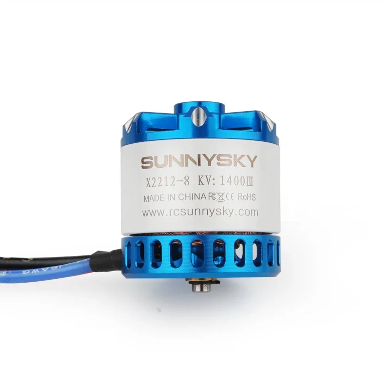 Sunnysky X2212 III V3 Brushless Motor, Short & Long Shaft, KV980/KV1250/KV1400/KV2450, 3-4S LiPo for RC Fixed Wing Airplane thumbnail 2