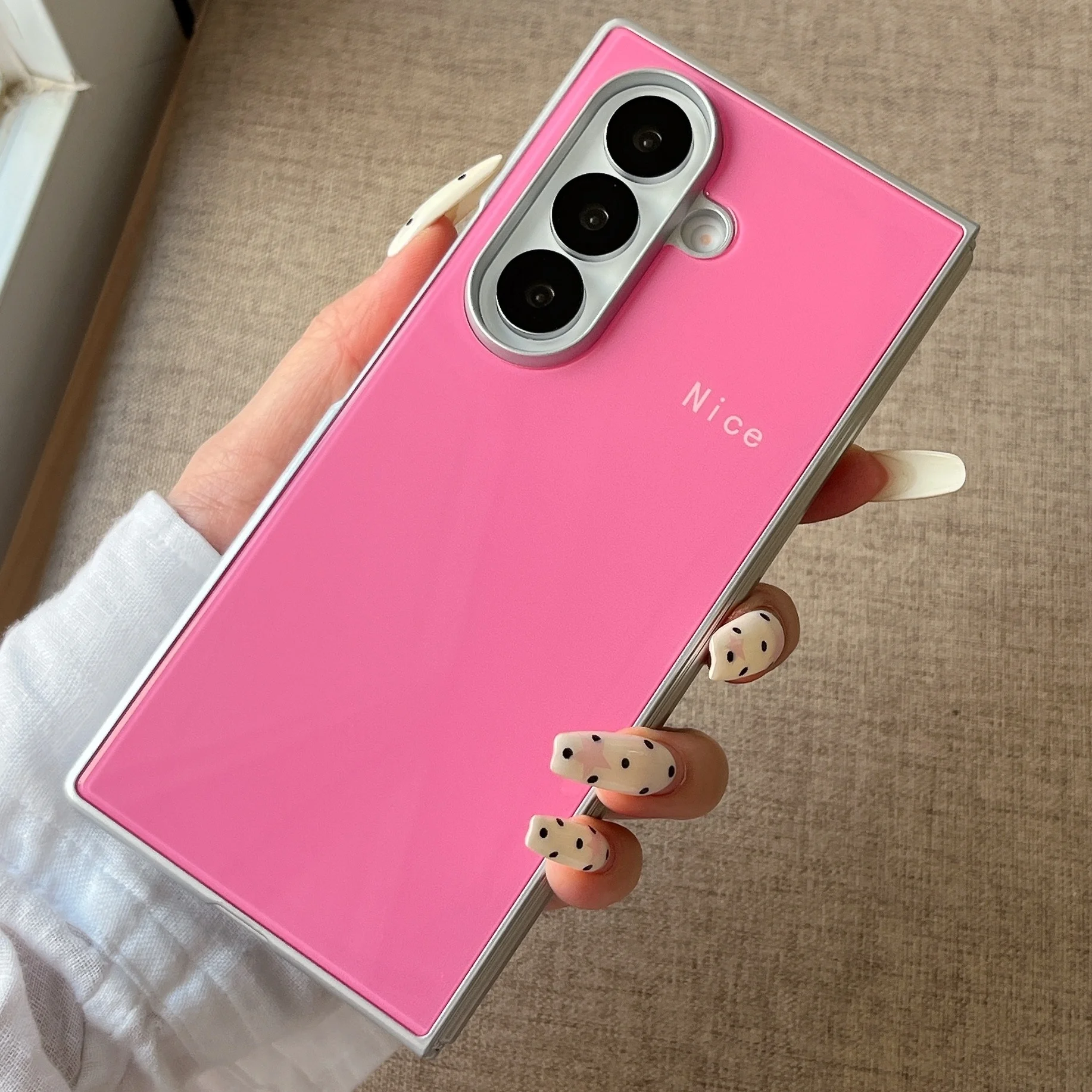 Vibrant Candy Color Electroplated Shockproof Phone Case